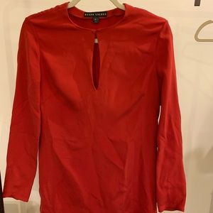 Ralph Lauren Red-burgundy Tunic -6 size